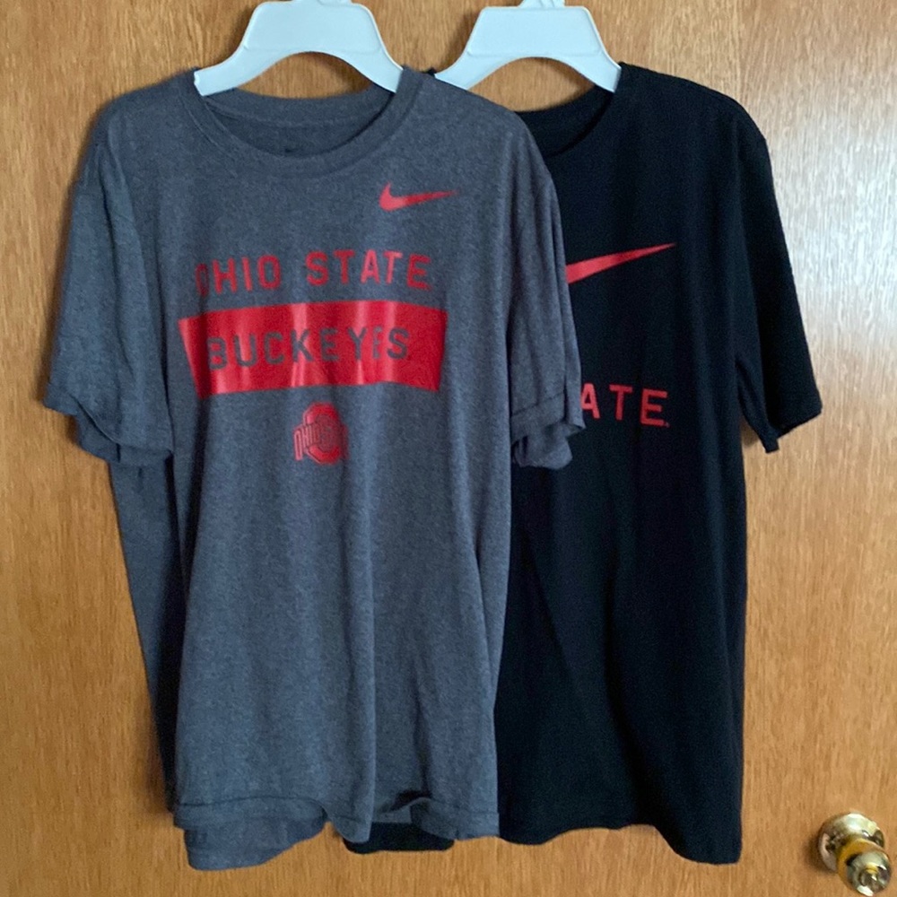 2- Mens Nike Ohio State tees